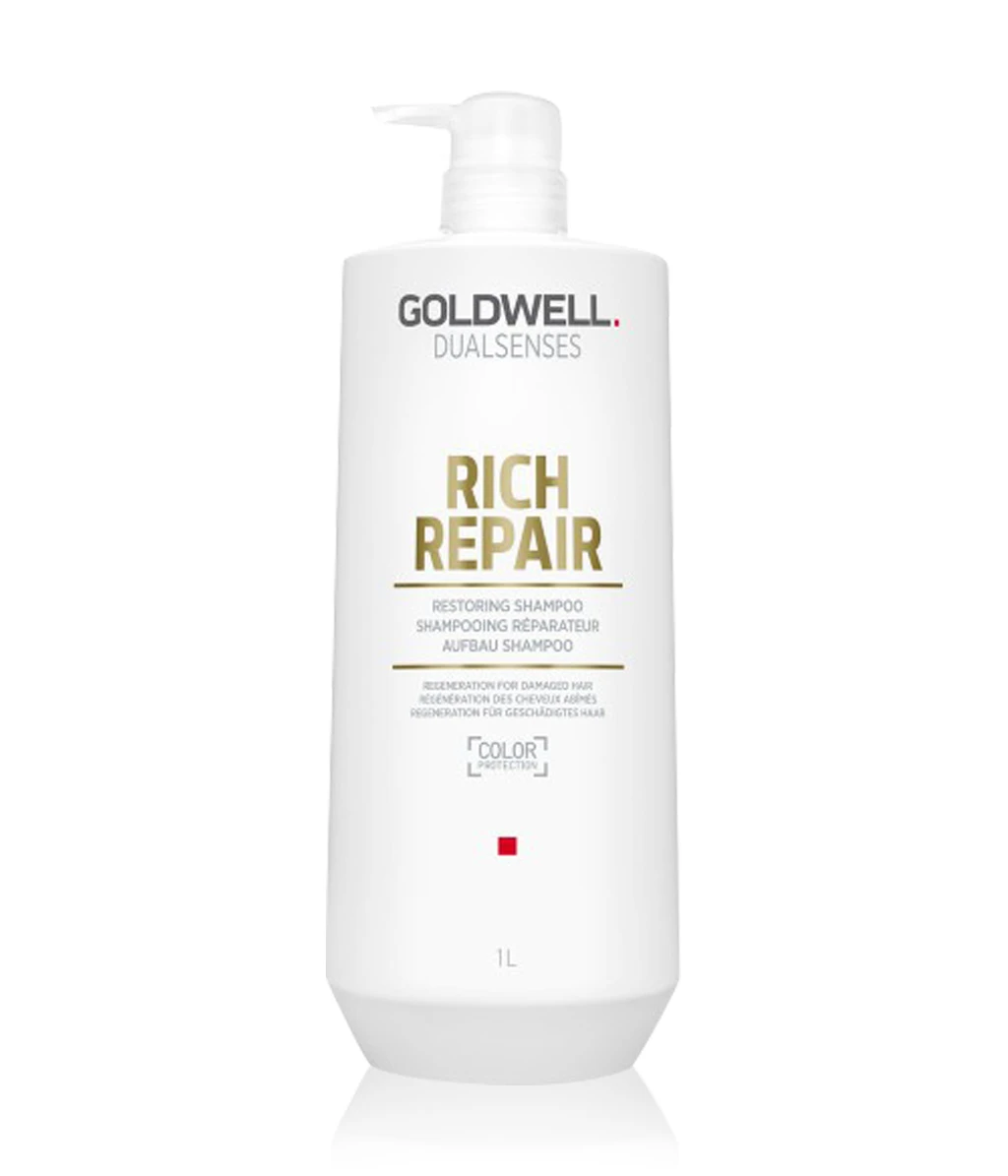 Goldwell Dualsenses Rich Repair Szampon Odbudowujący Do Włosów Zniszczonych 1000 Ml