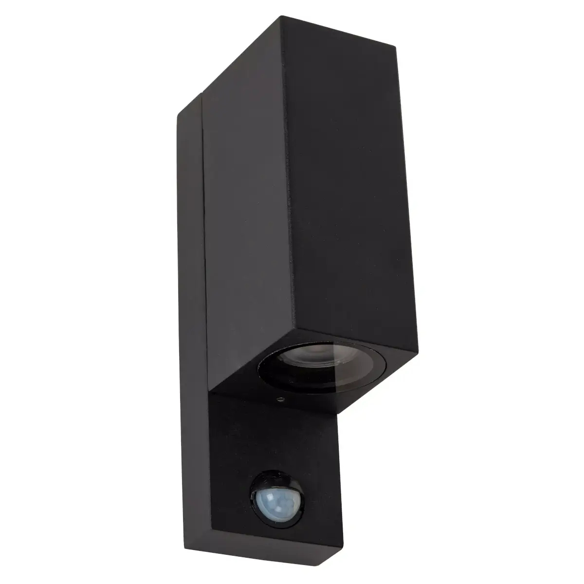 Zewnętrzny kinkiet ścienny ZARO 69802/02/30 Lucide IP65 czujnik ruchu czarna