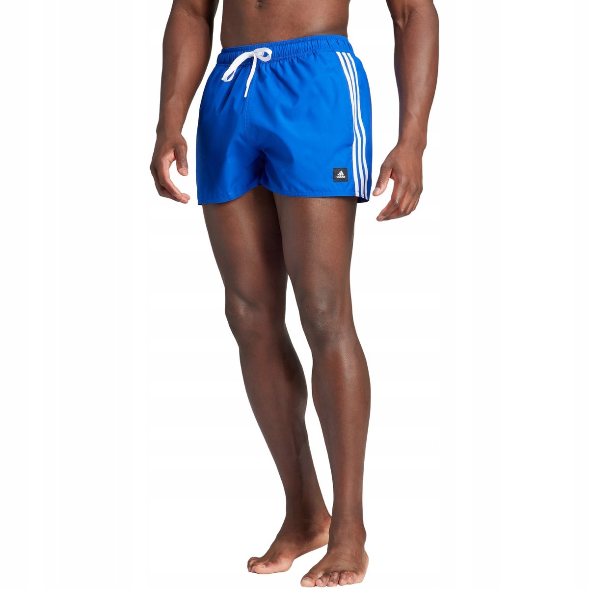 Spodenki kąpielowe męskie adidas 3-Stripes CLX Swim Shorts niebieskie IS205