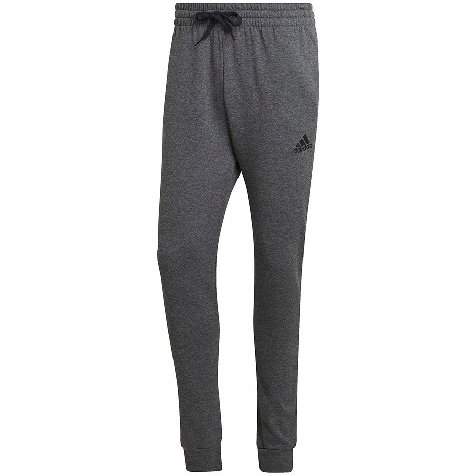 Spodnie męskie adidas Essentials Fleece Regular Tapered szare HL2243 2XL