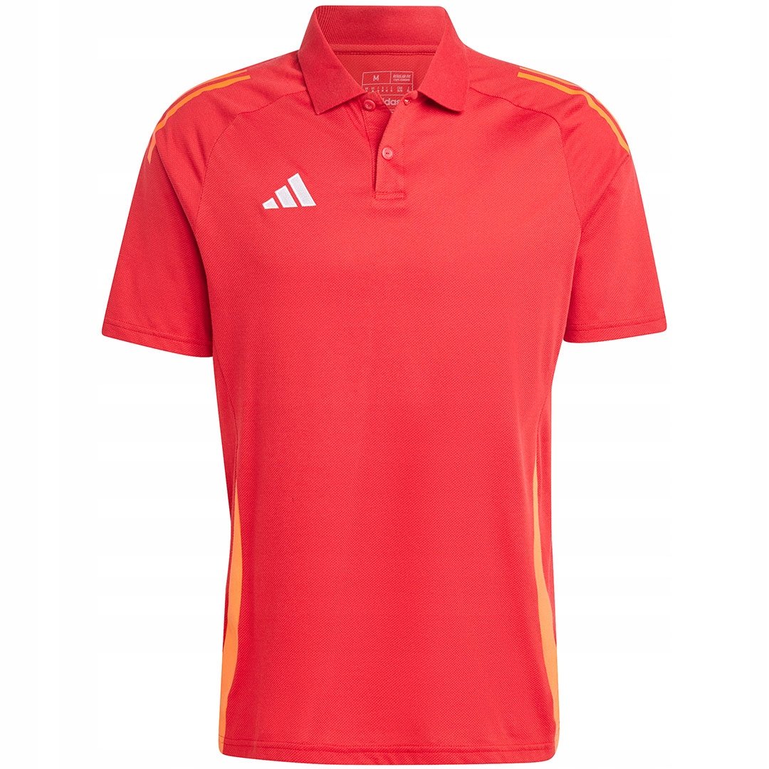 Koszulka męska adidas Tiro 24 Competition Polo czerwona IR7563 2XL
