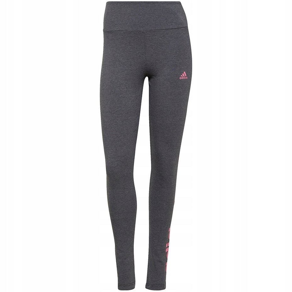 Legginsy damskie adidas Essentials High-W szare H07783 XS