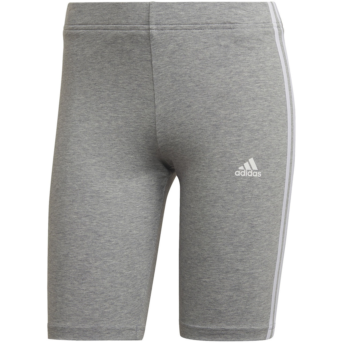 Spodenki damskie adidas Essentials 3-Stripes Bike szare HF5956 M