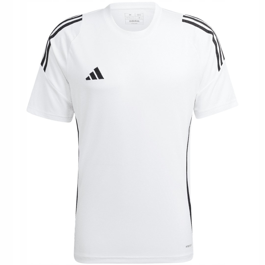 Koszulka męska adidas Tiro 24 Jersey biała IS1019 S
