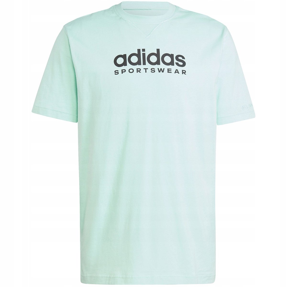 Koszulka męska adidas All SZN Graphic Tee miętowa IC9814 S
