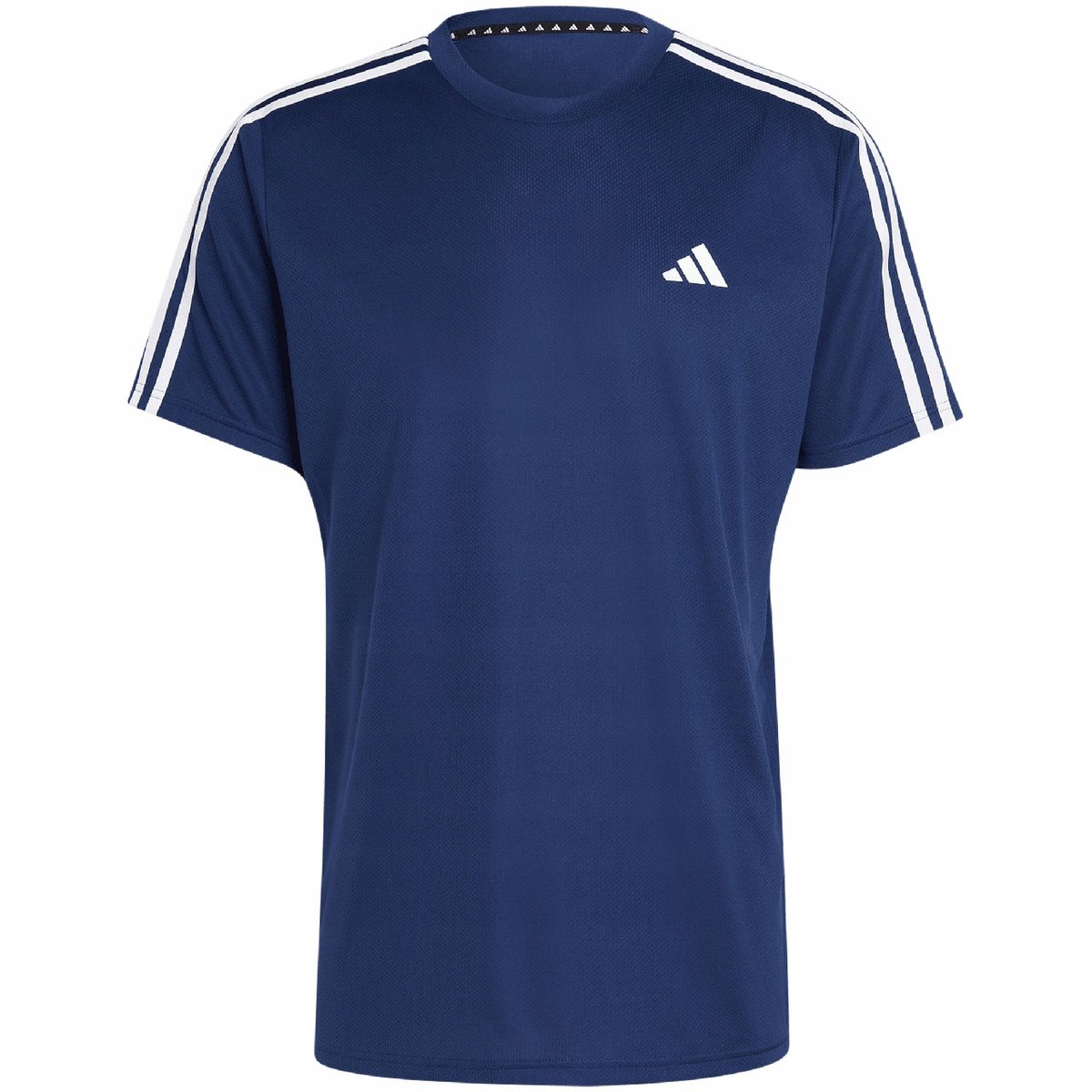 Koszulka męska adidas Train Essentials 3-Stripes Training Tee granatowa IB8
