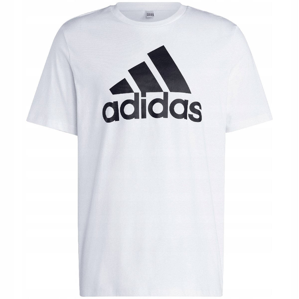 Koszulka męska adidas Essentials Single Jersey Big Logo Tee biała IC9349 L