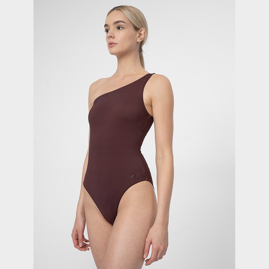 Kostium kąpielowy 4F 4FSS23USWSF027 81S XS brązowy
