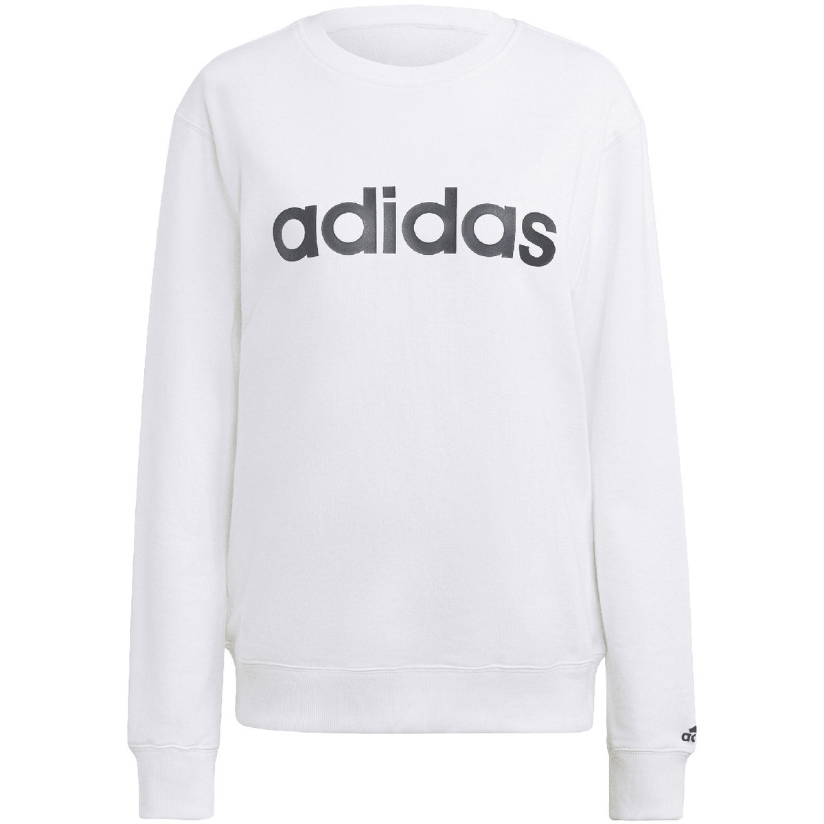 Bluza damska adidas Essentials Linear French Terry biała IC6879 XS