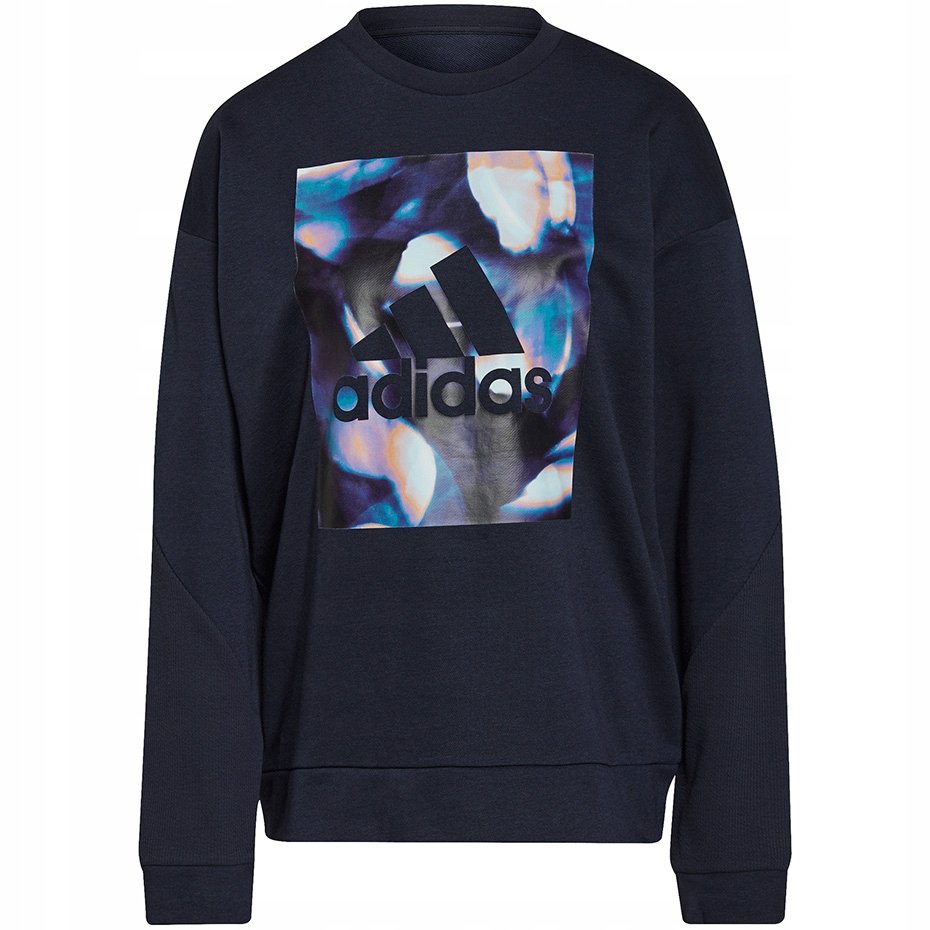 Bluza damska adidas U4U Soft Knit Swe granatowa GS3880 XS