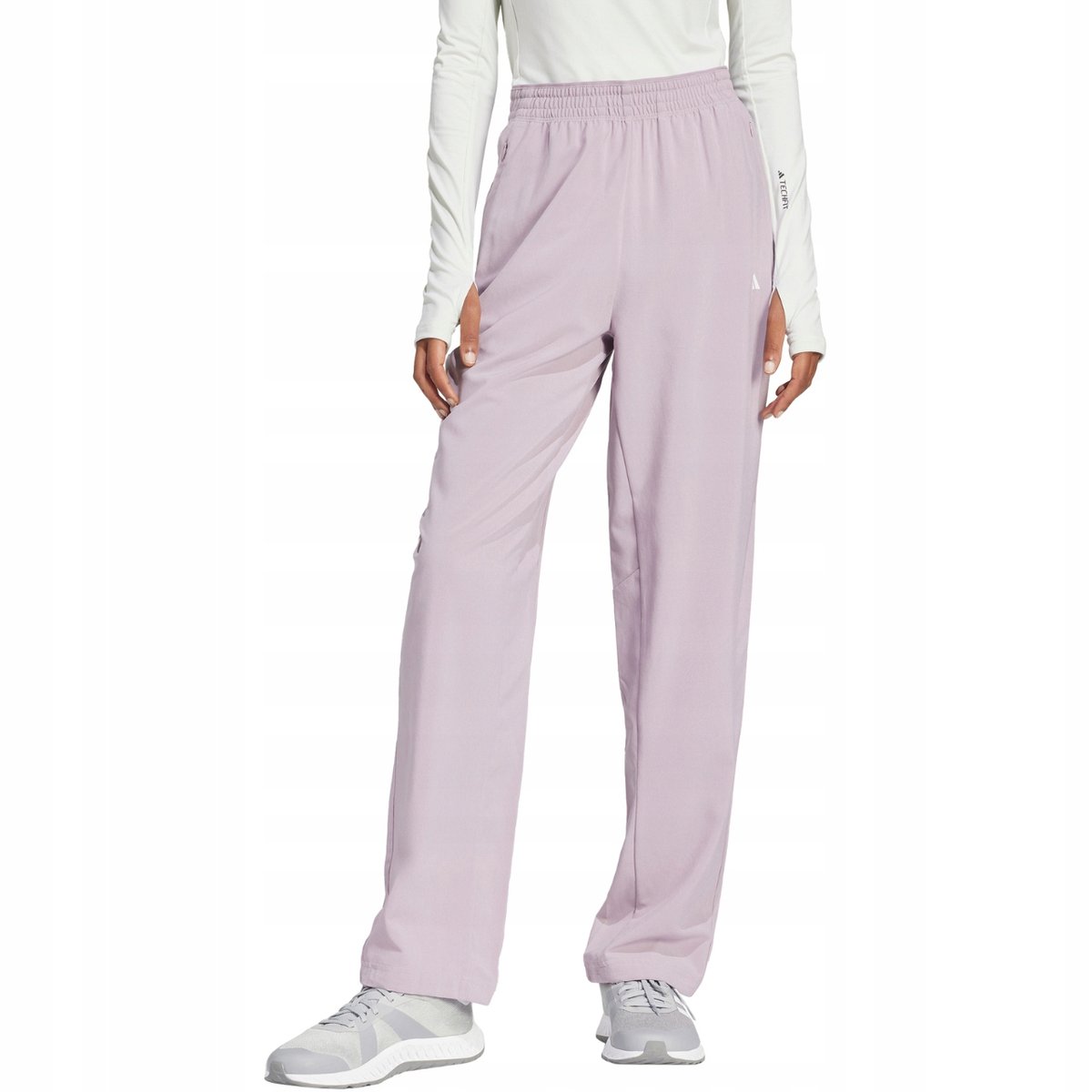 Spodnie damskie adidas Training różowe IT9172 S