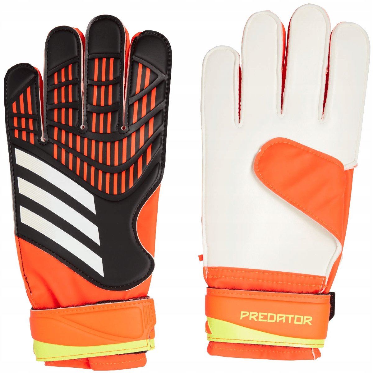 Rękawice bramkarskie adidas Predator Training pomarańczowo-czarne IQ4027 12