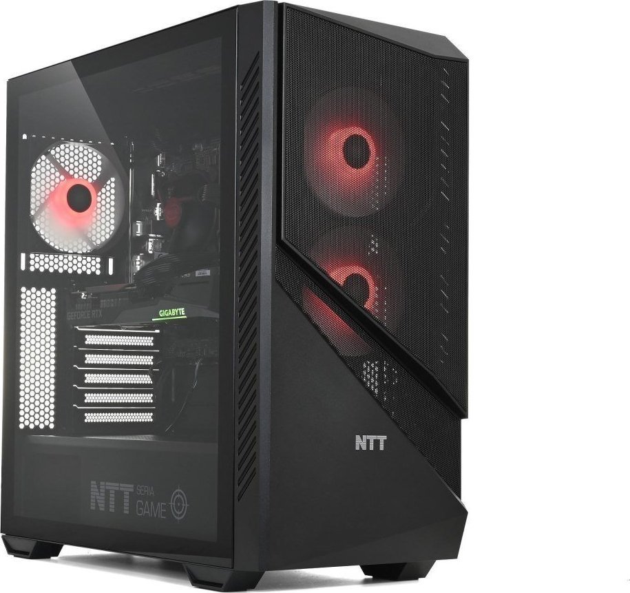 Zdjęcia - Komputer stacjonarny NTT Komputer  Game Pro R5 5600, RTX 3060 12GB, 32GB RAM, 1TB SSD, W11H 