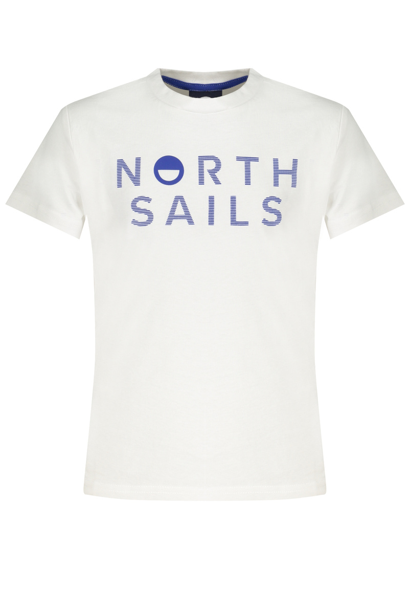 BIAŁY T-SHIRT DLA DZIECI Z KRÓTKIM RĘKAWEM NORTH SAILS