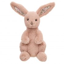 Pluszak 23 cm Królik Enrico różowy BEPPE 14125   BS