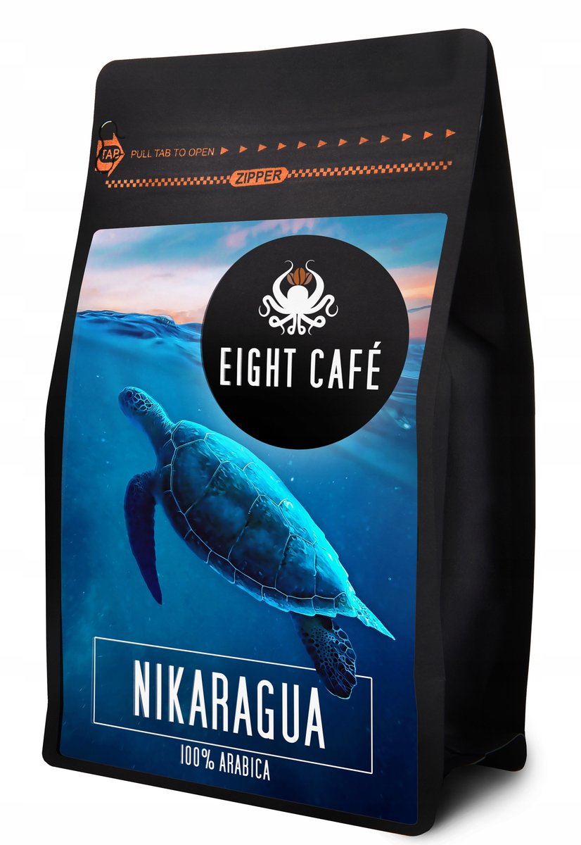 Kawa Ziarnista Świeżo Palona 100% Arabica Nikaragua 500G Do Ekspresu