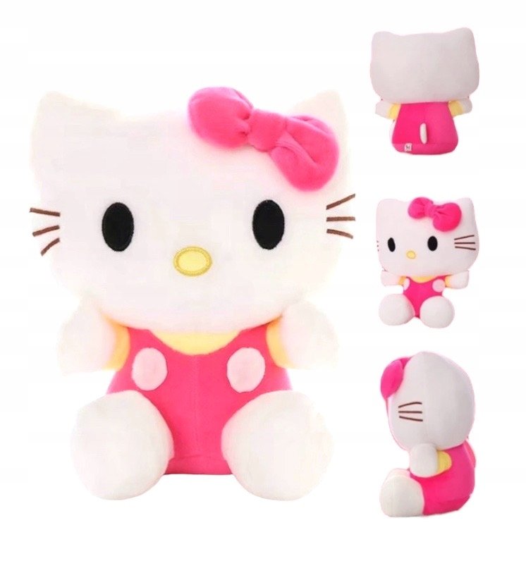 HELLO KITTY PLUSZAK ZABAWKA DLA DZIECI AŻ 20CM