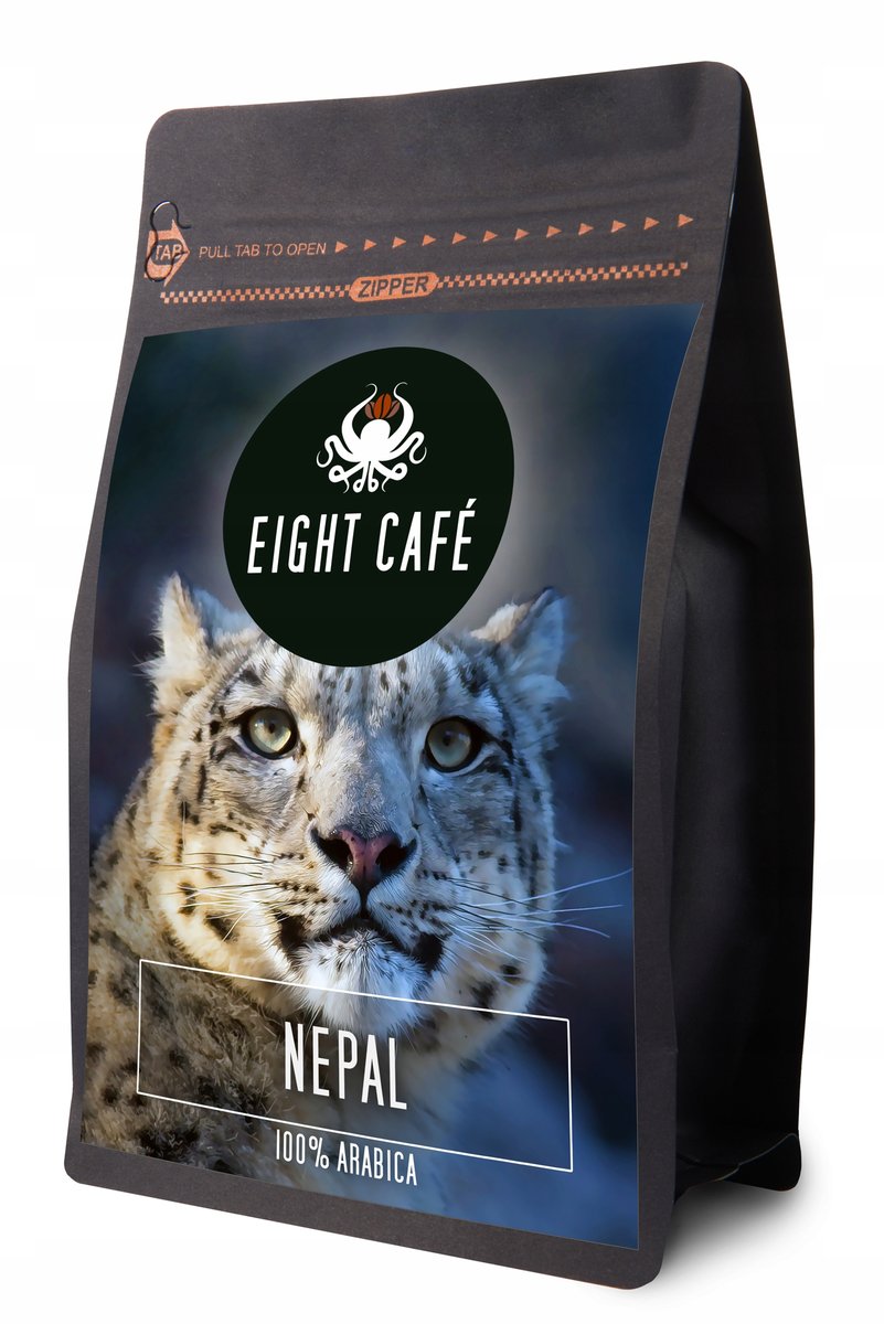 Kawa Ziarnista Świeżo Palona 100% Arabica Nepal 500G Do Ekspresu