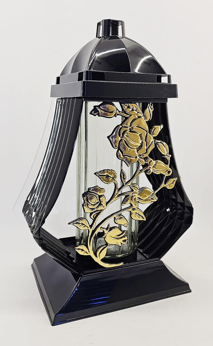 Znicz Lampion HS 3D przeźroczysty