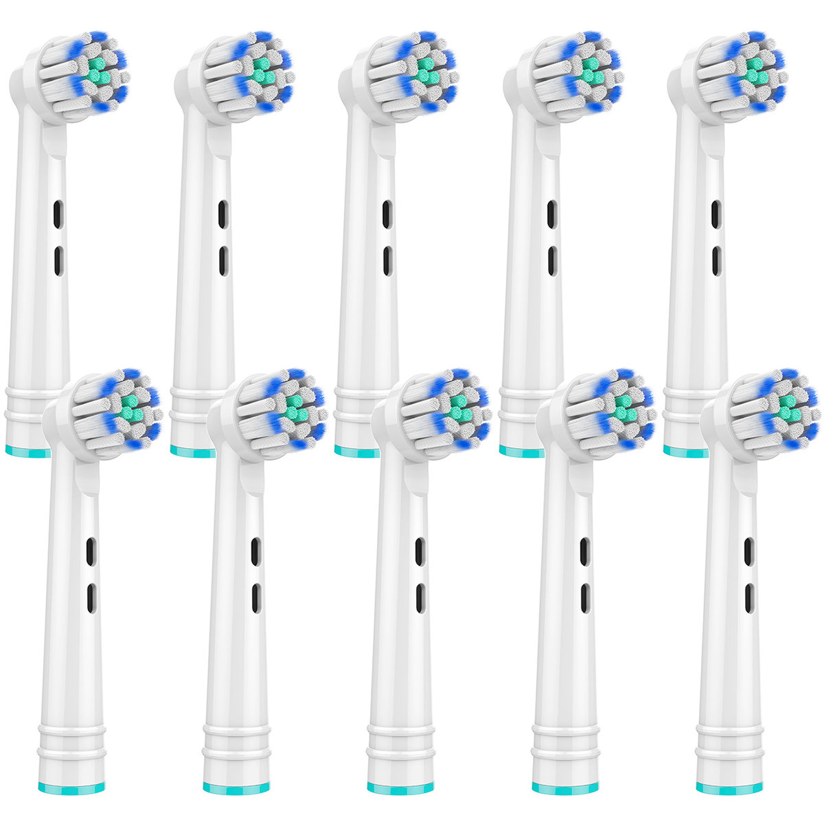 NORDICQUALITY EB60P-10 PRO GUM CARE 10-PAK GŁÓWEK SZCZOTECZKI