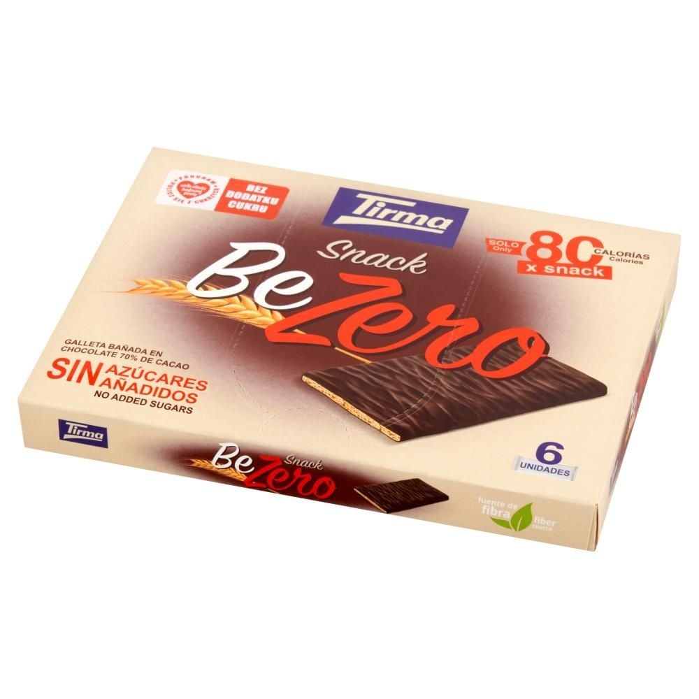 Tirma Ciastka w polewie czekoladowej gorzkiej 105 g (6 x 17,5 g)