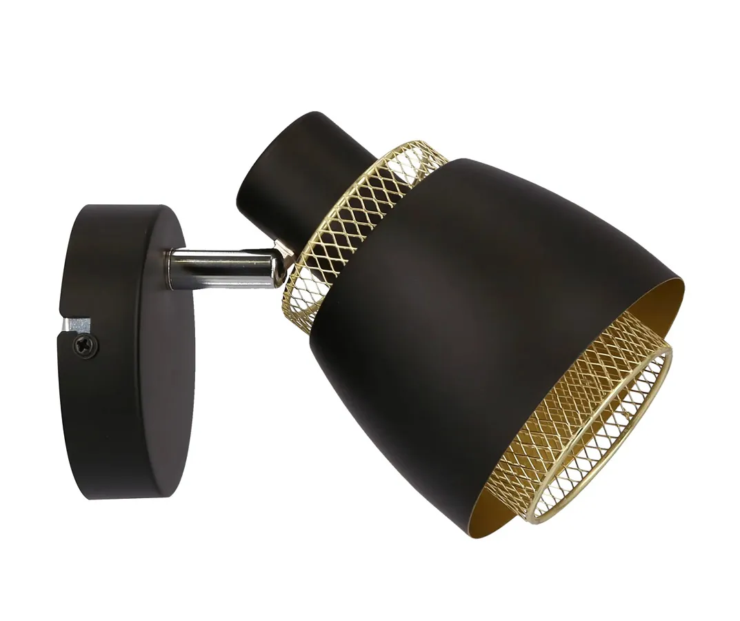 Czarny nowoczesny kinkiet ścienny - 3X D185 C0-L87