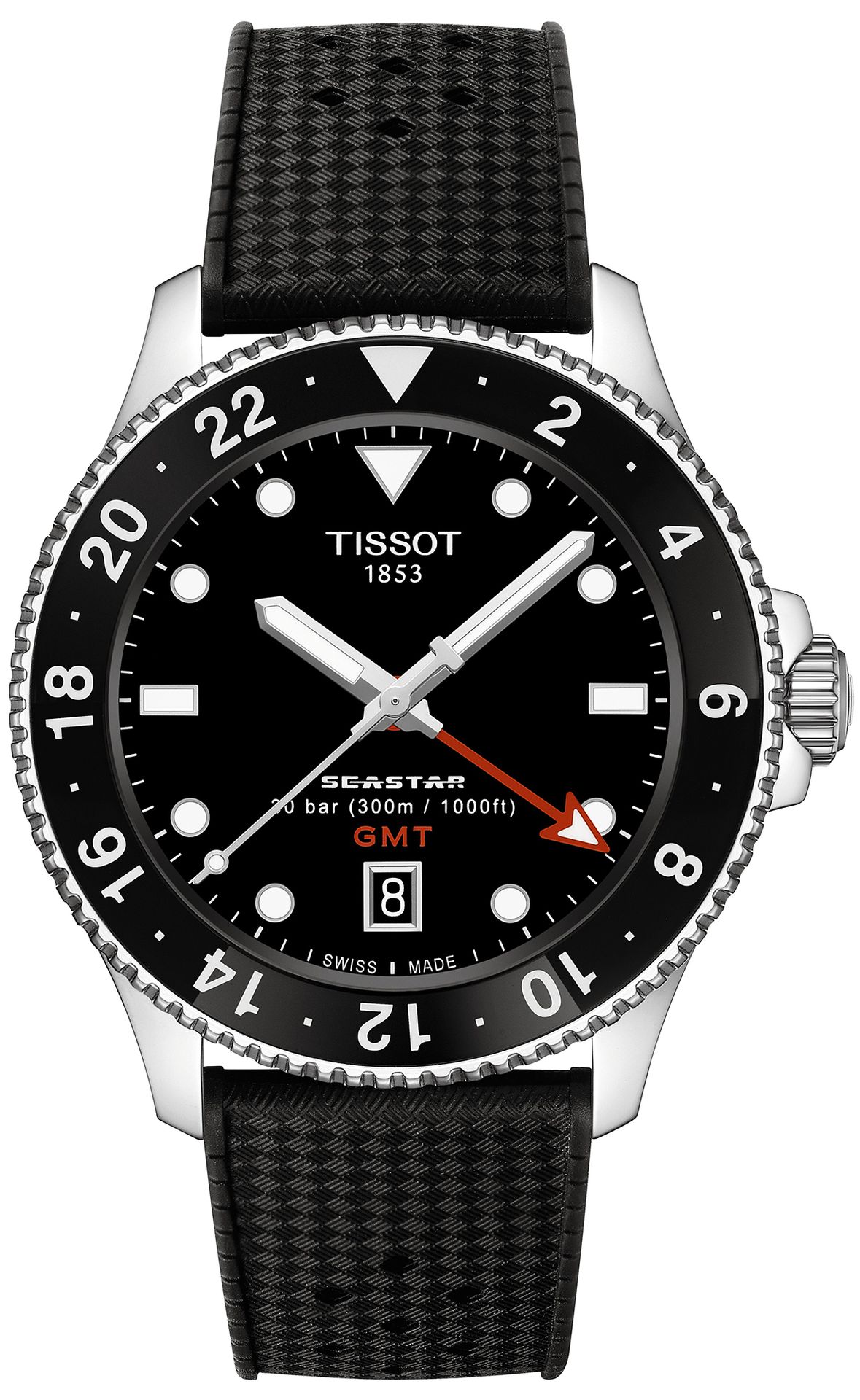 Zegarek Tissot T120.852.17.051.00 Seastar 1000 Quartz GMT