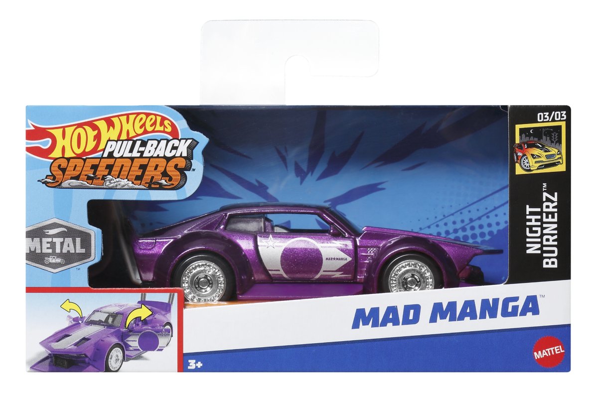 Hot Wheels Pull-Back Speeders HPR84