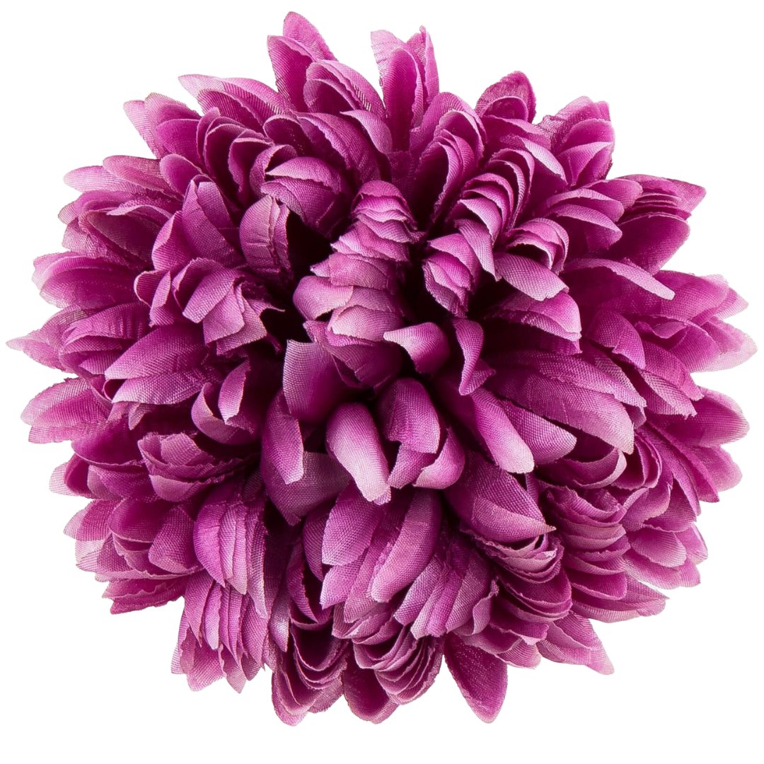 [680908] Główka chryzantema 16 płatków 14cm biskupia