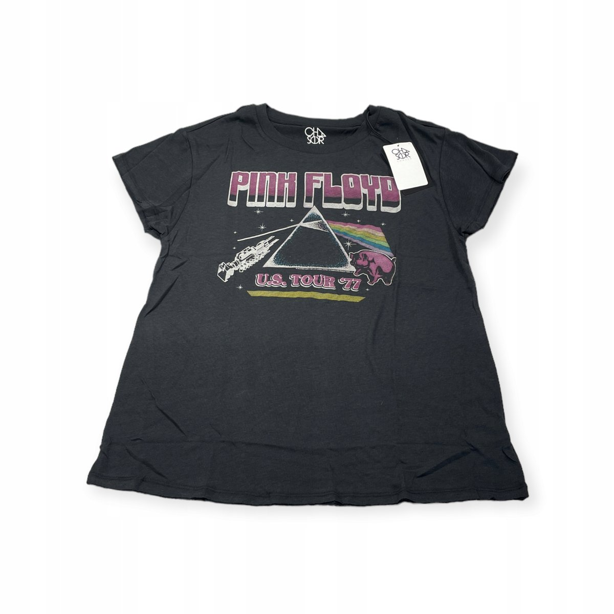 Koszulka T-shirt damski krótki rękaw Pink Floyd Chaser S