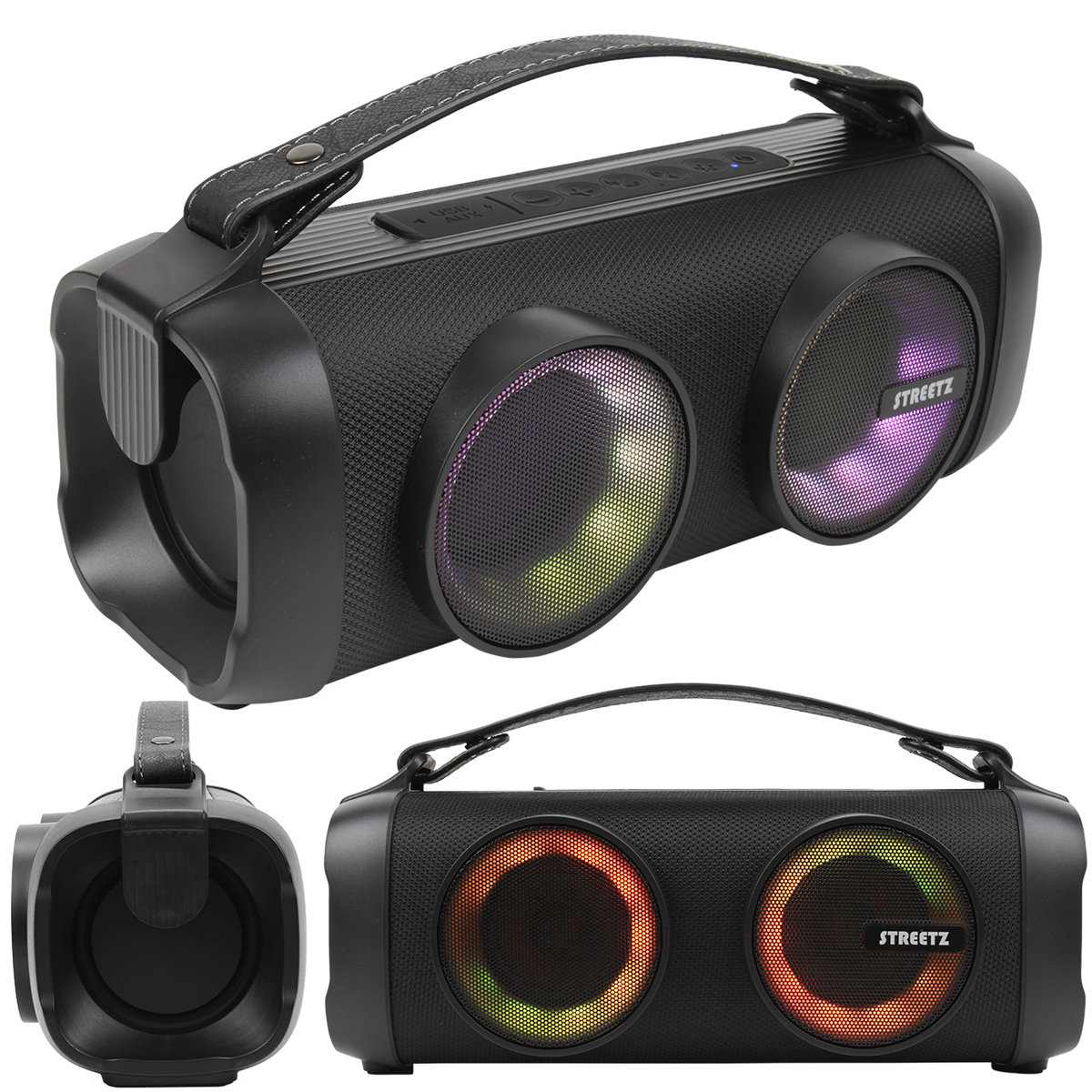 STREETZ True Wireless Stereo, ANC, douszne, matowa czerń