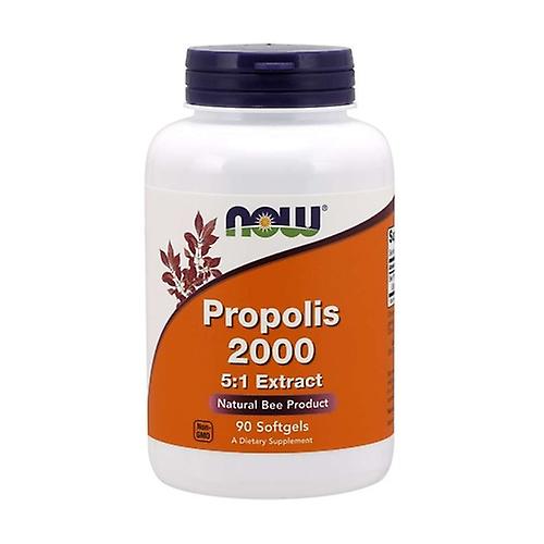 Now Foods Propolis 2000 - ekstrakt 5:1 (90 kaps.)