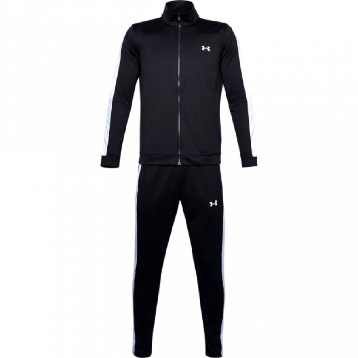 Męski dres komplet treningowy Under Armour UA Rivel Knit Track Suit - czarny - UNDER ARMOUR