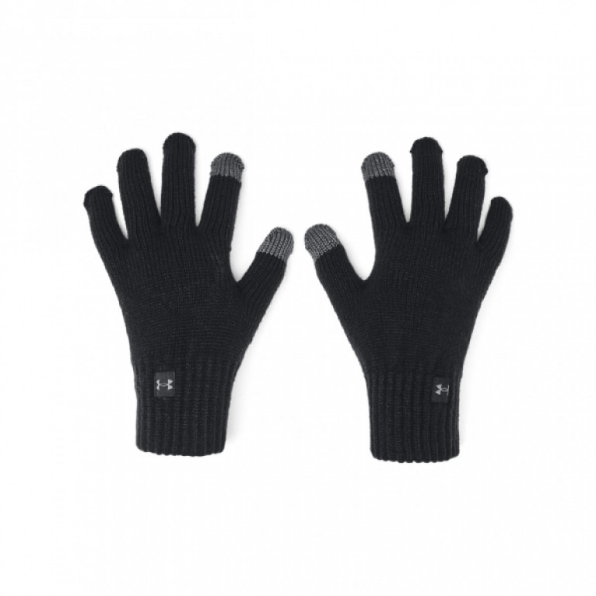 Damskie rękawiczki zimowe Under Armour UA Halftime Gloves - czarne - UNDER ARMOUR