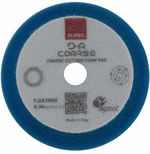 Rupes DA Coarse  twardy pad polerski do maszyn Dual Action, niebieski  80/100mm