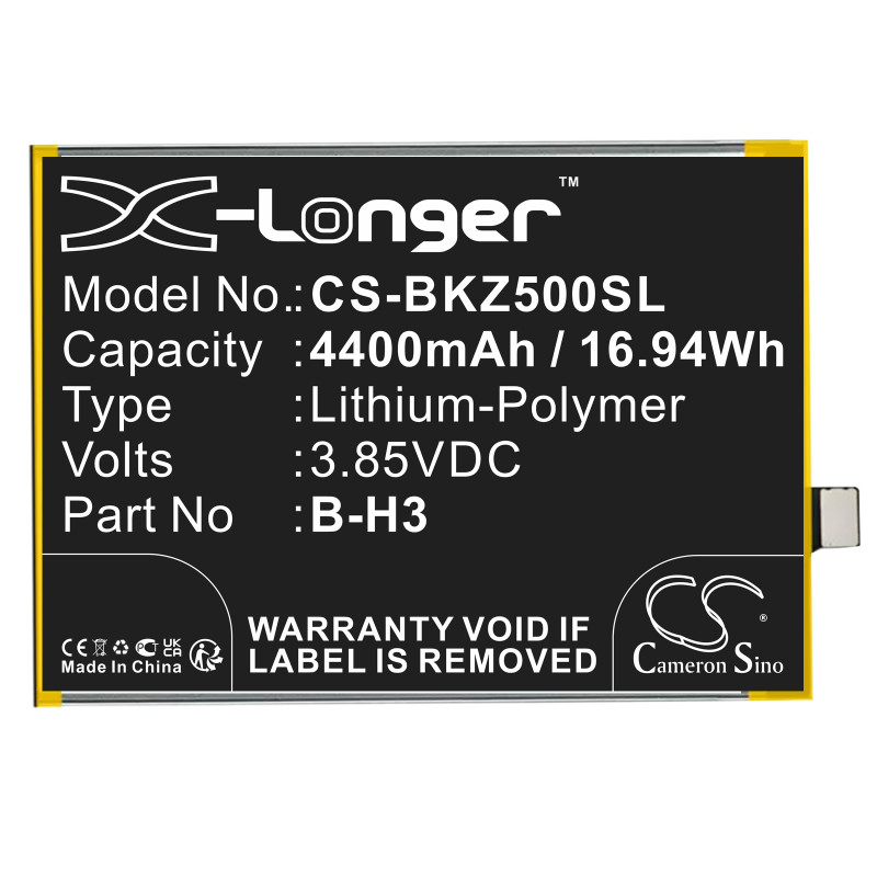 Vivo V1921 / B-H3 4400mAh 16.94Wh Li-Polymer 3.85V (Cameron Sino)