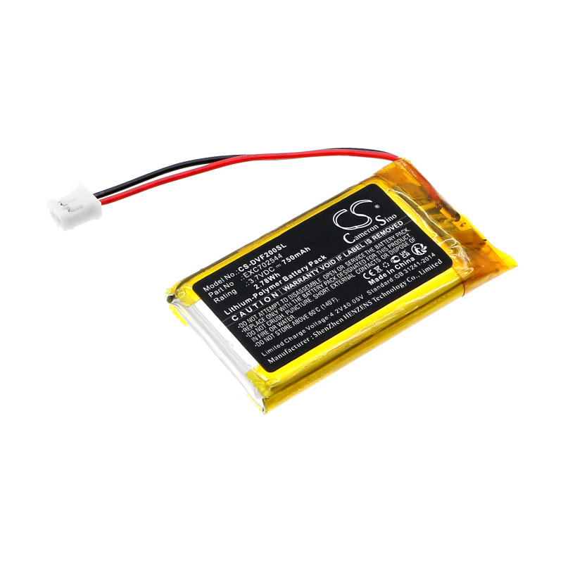 Divoom IFIT 2 / EXC702544 750mAh 2.78Wh Li-Polymer 3.7V (Cameron Sino)