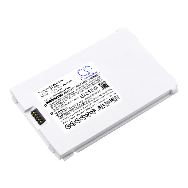 Zebra TC21 / BT-000409 3050mAh 11.59Wh Li-Ion 3.8V biały (Cameron Sino)