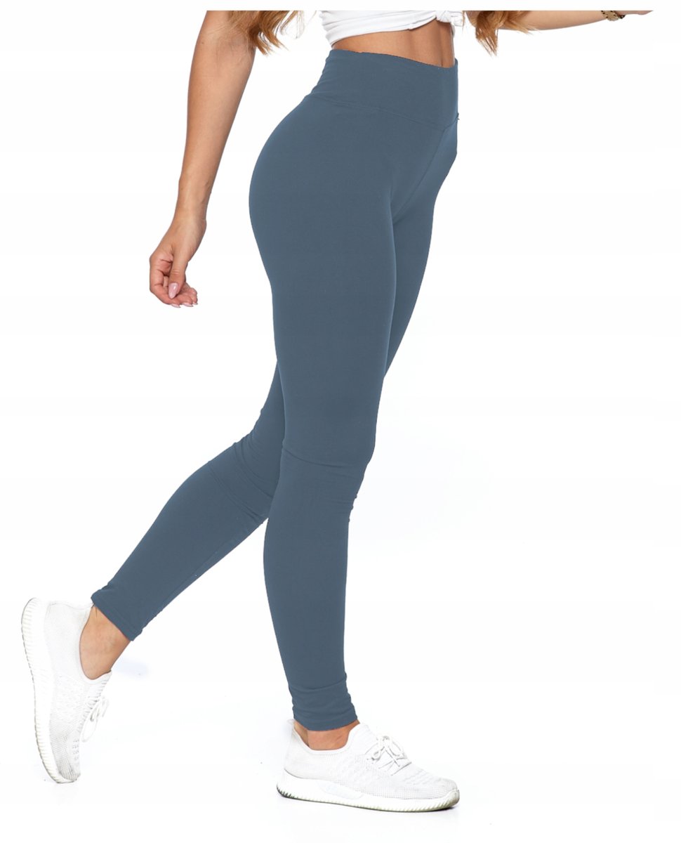 Moraj Legginsy Z Wysokim Stanem Kryjące L/Xl