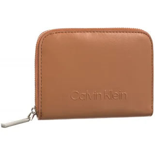 Portfel Embossed Logo Zip MD Wallet Lion K60K612437 GDB (CK563-a) Calvin Klein
