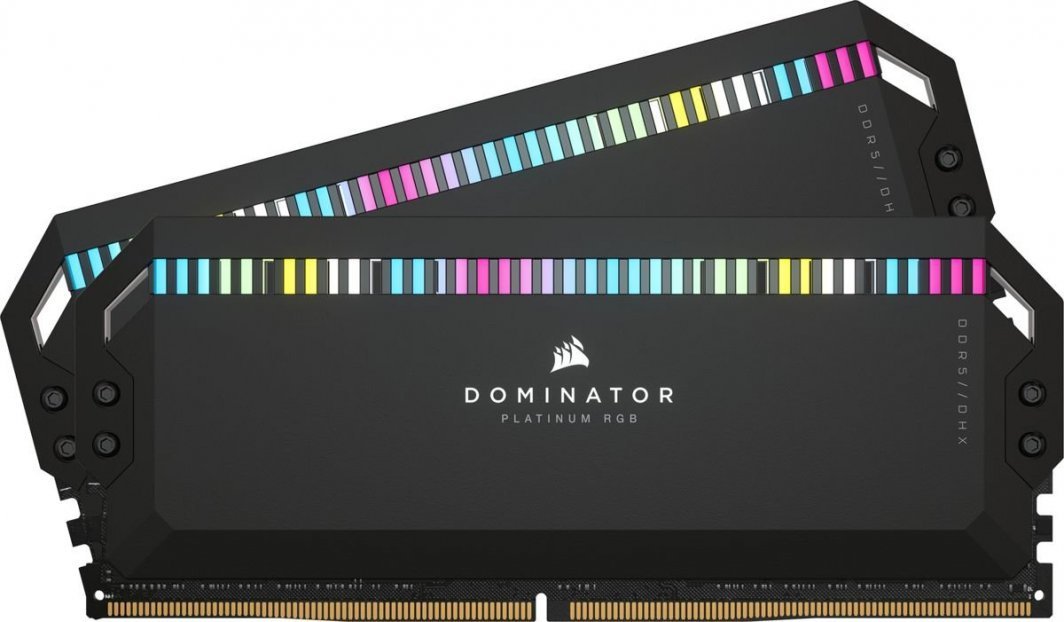 Pamięć Corsair Dominator Platinum RGB, DDR5, 32 GB, 6000MHz, CL30 CMT32GX5M2B6000C30