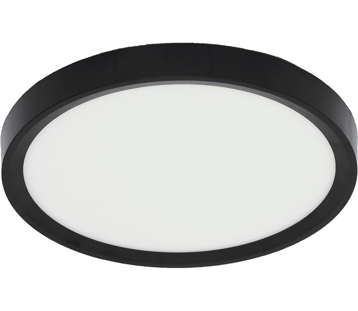 Fulgur 41811 - LED Plafon NOMY LED/18W/230V śr. 23 cm czarny