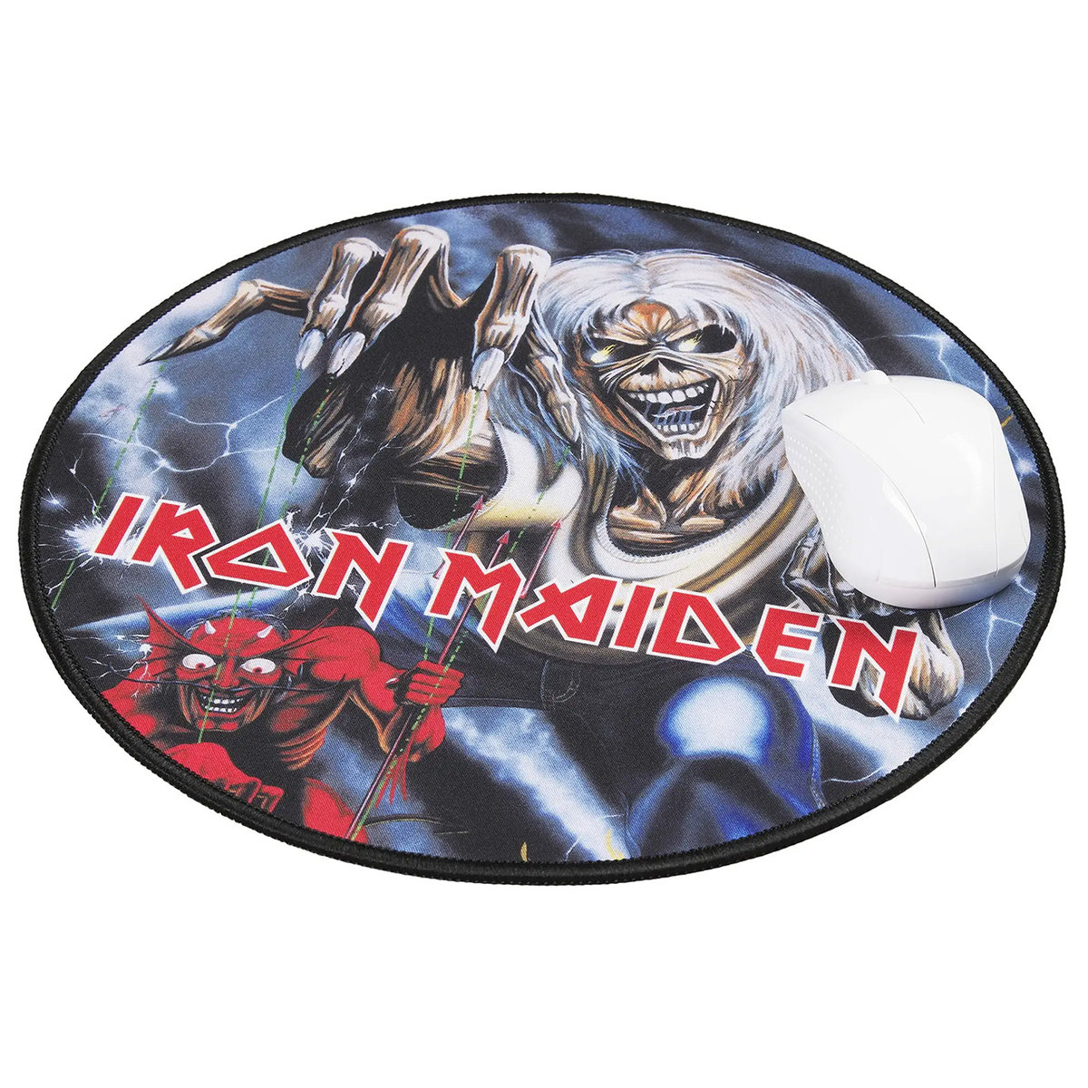 Podkładka pod mysz okrągła 30 cm Subsonic Iron Maiden