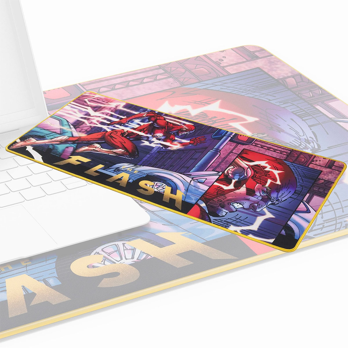 Podkładka Pod Myszkę Xxl 90 X 40 Cm Antypoślizgowa Subsonic Flash