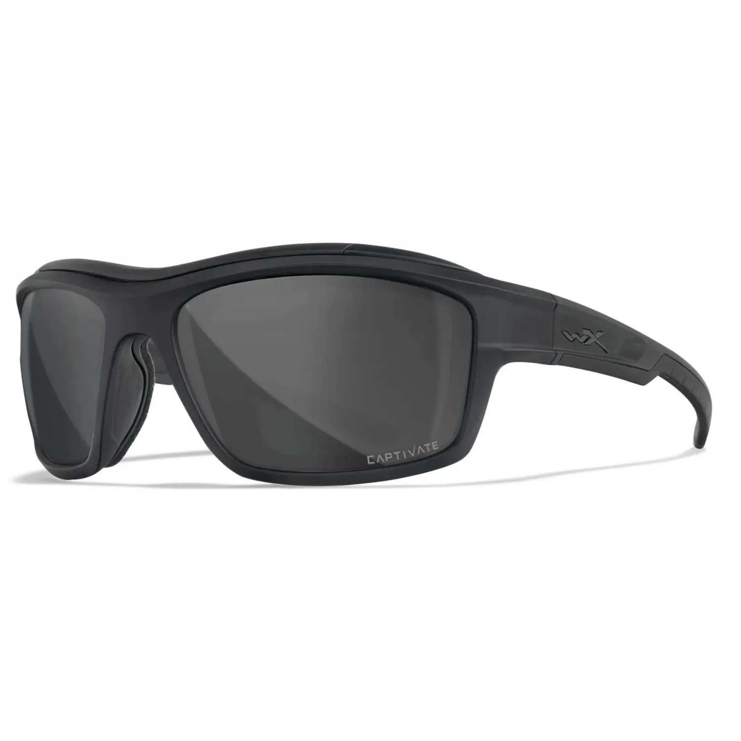 Okulary Taktyczne Wiley X OZONE Captivate Polarized Grey / Matte Black Frame