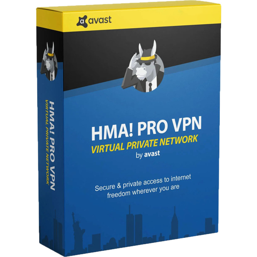 Avast Hide My Ass! Pro VPN (Unlimited urządzeń / 2 lata)