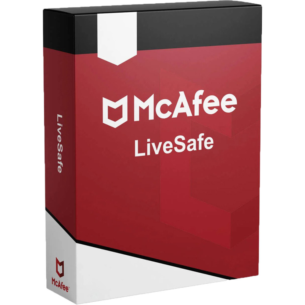 McAfee LiveSafe (Unlimited urządzeń / 1 rok)