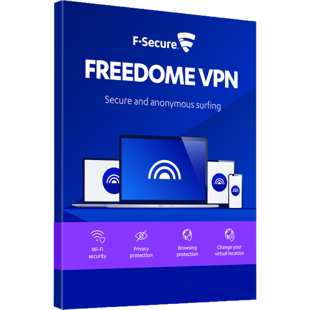 F-Secure VPN (3 urządzenia / 1 rok)