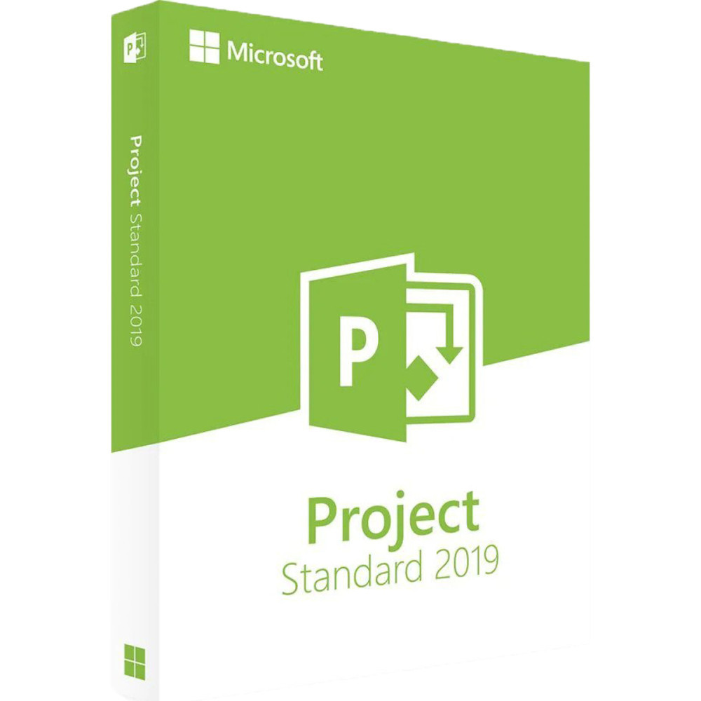 Microsoft Project Standard 2019 (1 urządzenie) (Aktywacja online)