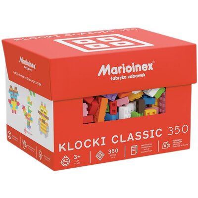 Mario-Inex Klocki Classic 350 elementów